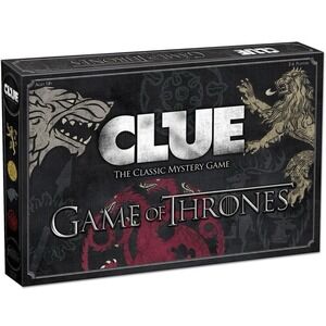 Clue Mystery Game: Game of Thrones Edition (2016) USAopoly 2 Settings Brand New